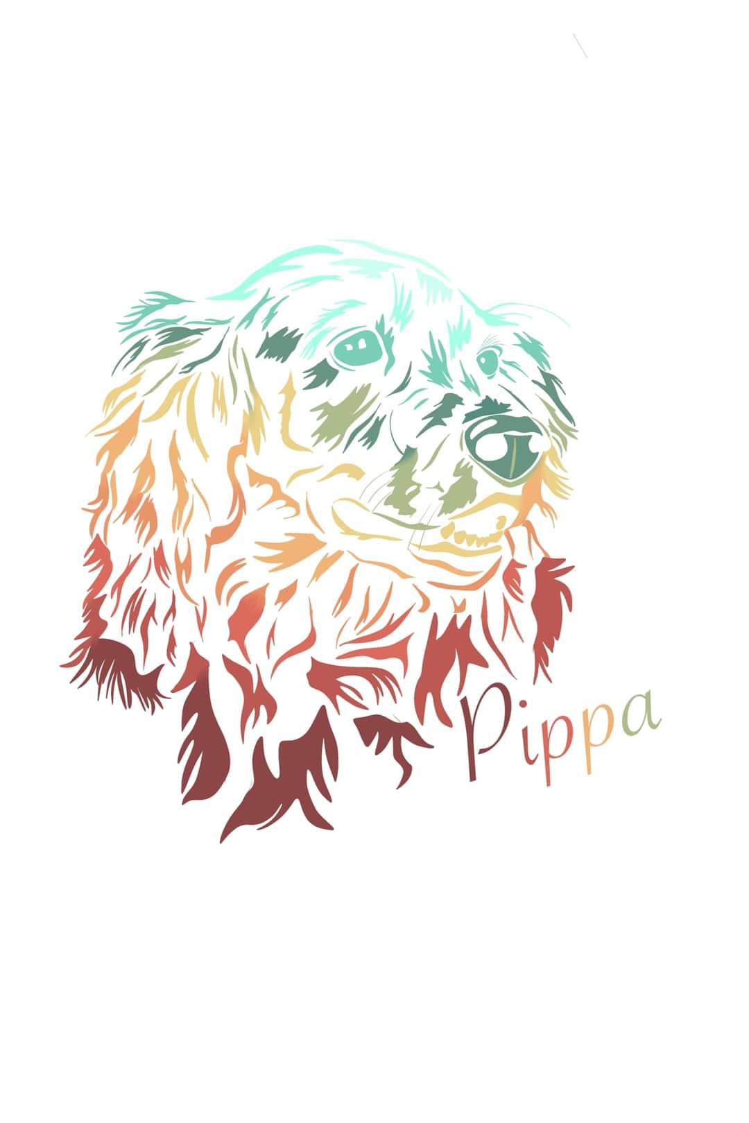 Bespoke Pet Portrait- Digital Copy